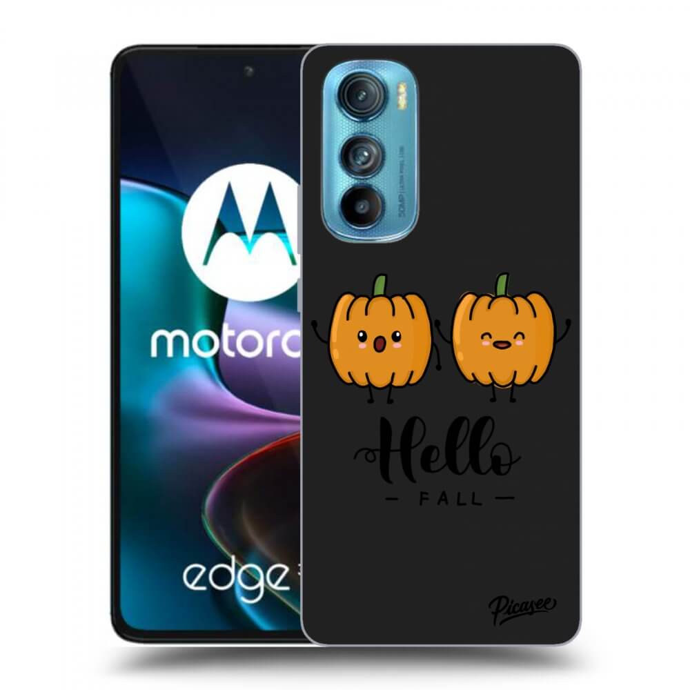 Picasee fekete szilikon tok az alábbi mobiltelefonokra Motorola Edge 30 - Hallo Fall