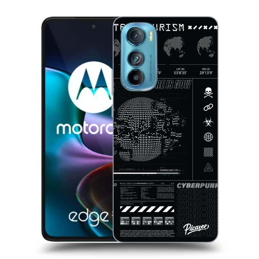 Picasee fekete szilikon tok az alábbi mobiltelefonokra Motorola Edge 30 - FUTURE