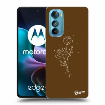Tok az alábbi mobiltelefonokra Motorola Edge 30 - Brown flowers