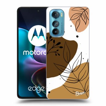Picasee fekete szilikon tok az alábbi mobiltelefonokra Motorola Edge 30 - Boho style