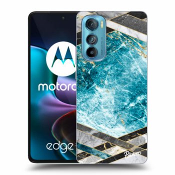 Tok az alábbi mobiltelefonokra Motorola Edge 30 - Blue geometry
