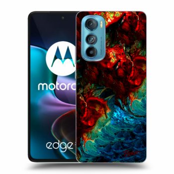 Picasee fekete szilikon tok az alábbi mobiltelefonokra Motorola Edge 30 - Universe