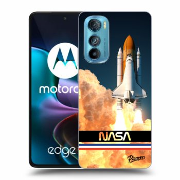 Picasee fekete szilikon tok az alábbi mobiltelefonokra Motorola Edge 30 - Space Shuttle