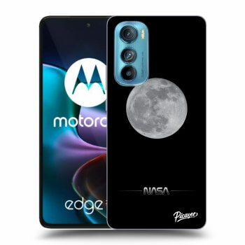 Picasee fekete szilikon tok az alábbi mobiltelefonokra Motorola Edge 30 - Moon Minimal