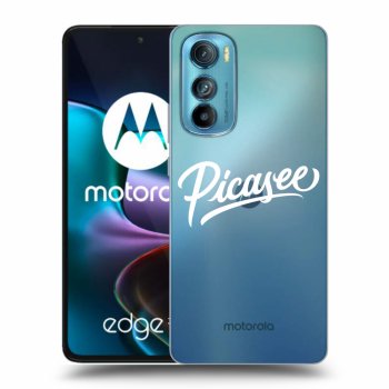 Tok az alábbi mobiltelefonokra Motorola Edge 30 - Picasee - White
