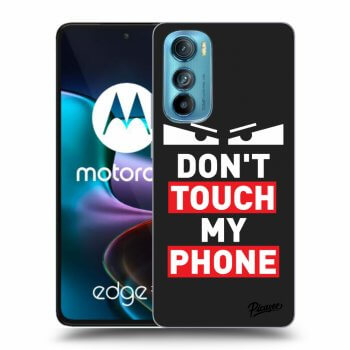 Picasee fekete szilikon tok az alábbi mobiltelefonokra Motorola Edge 30 - Shadow Eye - Transparent