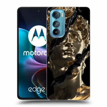 Picasee fekete szilikon tok az alábbi mobiltelefonokra Motorola Edge 30 - Golder