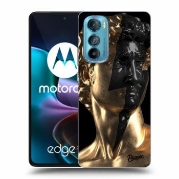 Picasee fekete szilikon tok az alábbi mobiltelefonokra Motorola Edge 30 - Wildfire - Gold