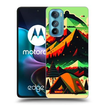 Picasee fekete szilikon tok az alábbi mobiltelefonokra Motorola Edge 30 - Montreal