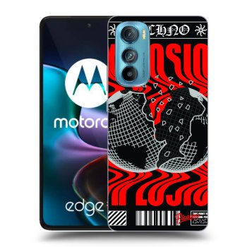 Picasee fekete szilikon tok az alábbi mobiltelefonokra Motorola Edge 30 - EXPLOSION