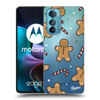 Picasee átlátszó szilikon tok az alábbi mobiltelefonokra Motorola Edge 30 - Gingerbread