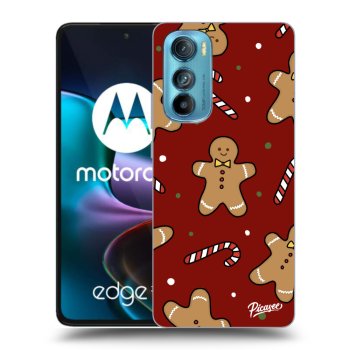 Picasee fekete szilikon tok az alábbi mobiltelefonokra Motorola Edge 30 - Gingerbread 2