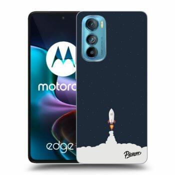 Picasee fekete szilikon tok az alábbi mobiltelefonokra Motorola Edge 30 - Astronaut 2