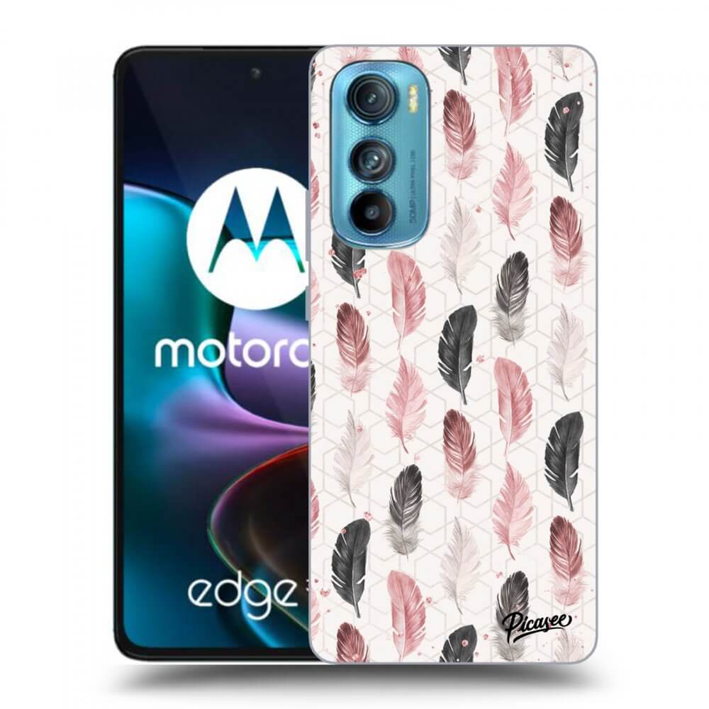 Picasee fekete szilikon tok az alábbi mobiltelefonokra Motorola Edge 30 - Feather 2