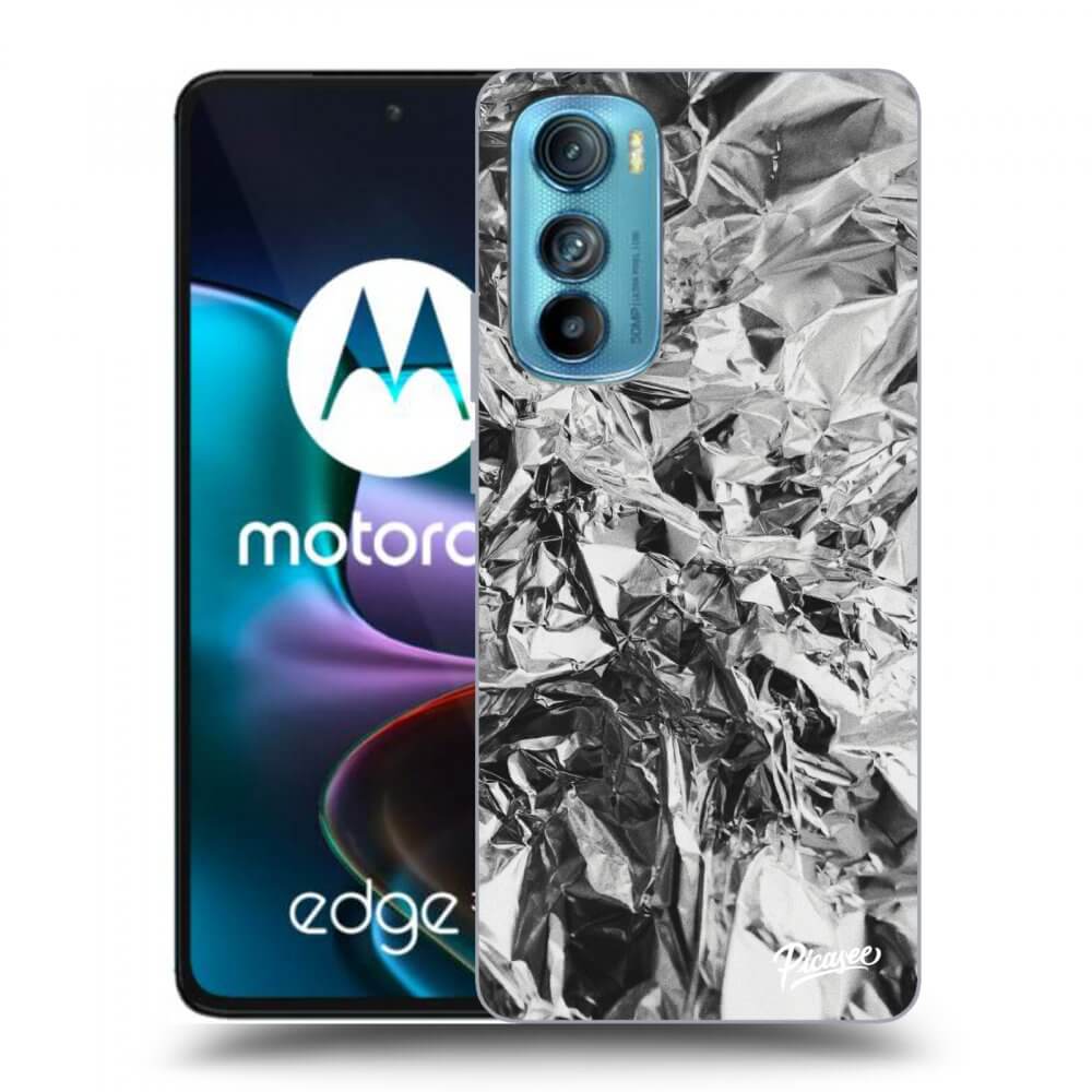 Picasee fekete szilikon tok az alábbi mobiltelefonokra Motorola Edge 30 - Chrome