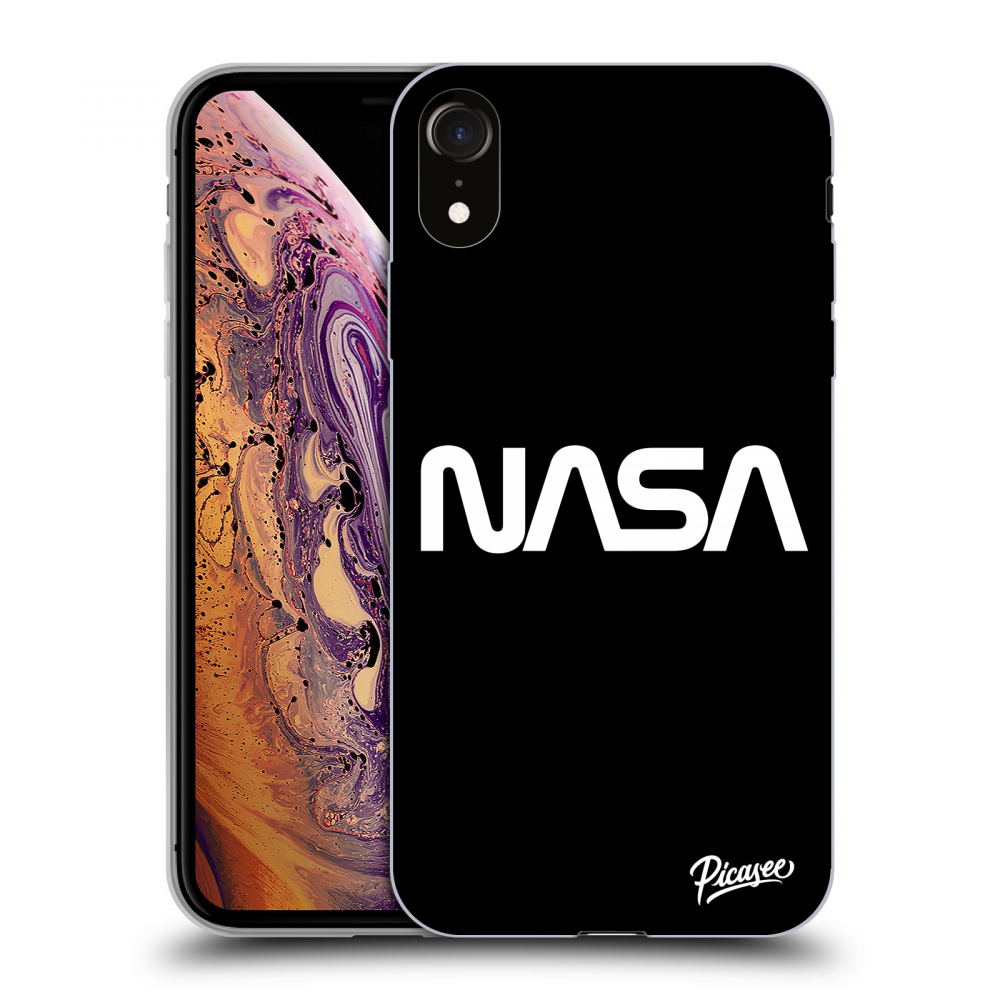 Picasee átlátszó szilikon tok az alábbi mobiltelefonokra Apple iPhone XR - NASA Basic