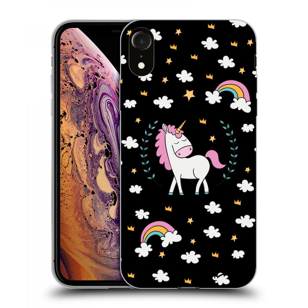 Picasee ULTIMATE CASE Apple iPhone XR - készülékre - Unicorn star heaven