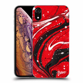 Szilikon tok erre a típusra Apple iPhone XR - Red black