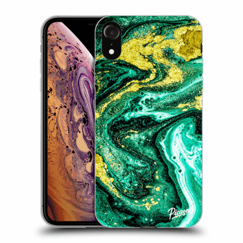 Szilikon tok erre a típusra Apple iPhone XR - Green Gold