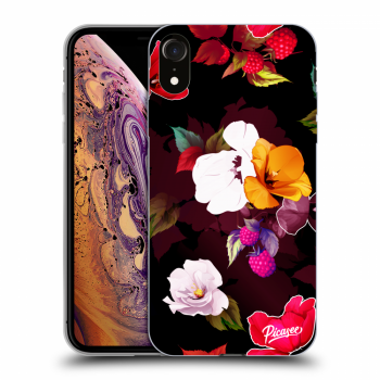 Szilikon tok erre a típusra Apple iPhone XR - Flowers and Berries
