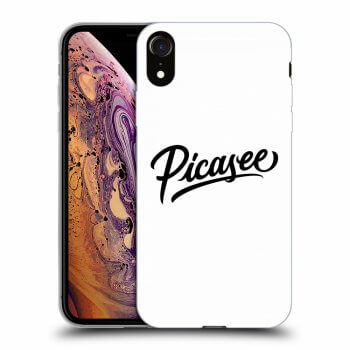 Szilikon tok erre a típusra Apple iPhone XR - Picasee - black