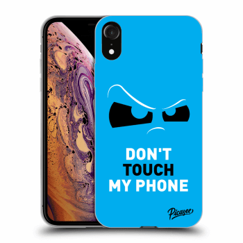 Szilikon tok erre a típusra Apple iPhone XR - Cloudy Eye - Blue