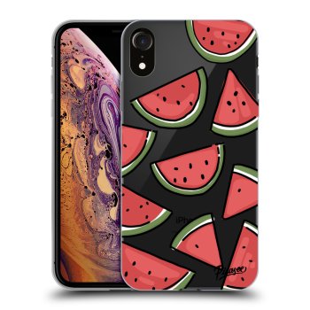 Picasee átlátszó szilikon tok az alábbi mobiltelefonokra Apple iPhone XR - Melone