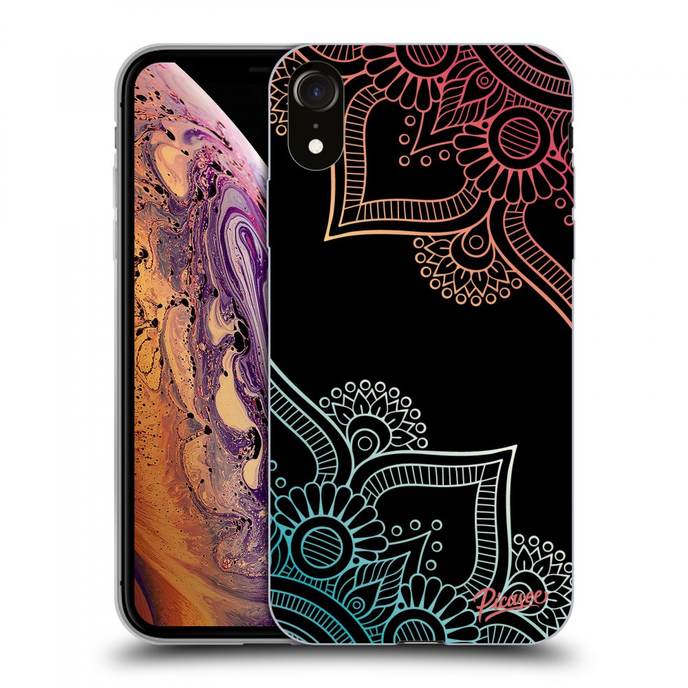 Picasee ULTIMATE CASE Apple iPhone XR - készülékre - Flowers pattern