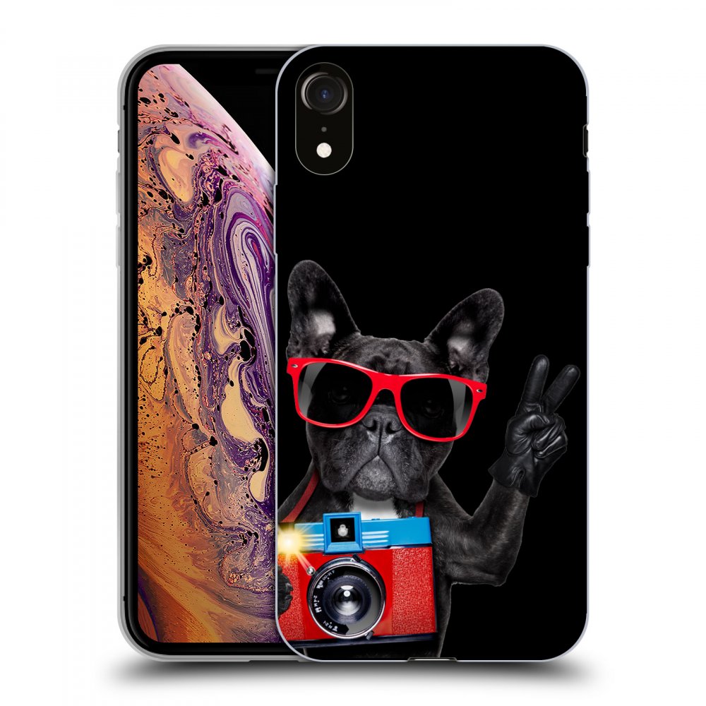 Picasee ULTIMATE CASE Apple iPhone XR - készülékre - French Bulldog