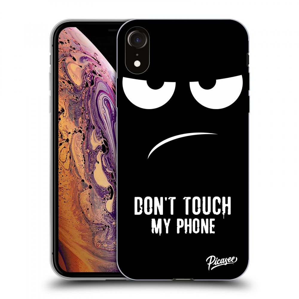 Picasee ULTIMATE CASE Apple iPhone XR - készülékre - Don't Touch My Phone