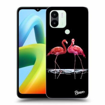 Picasee ULTIMATE CASE Xiaomi Redmi A1 - készülékre - Flamingos couple