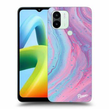 Szilikon tok erre a típusra Xiaomi Redmi A1 - Pink liquid