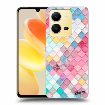 Szilikon tok erre a típusra Vivo X80 Lite - Colorful roof