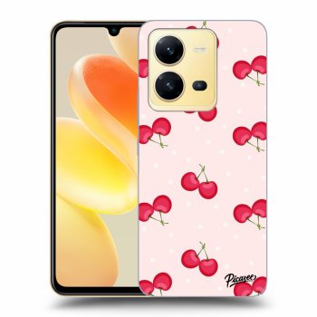 Szilikon tok erre a típusra Vivo X80 Lite - Cherries