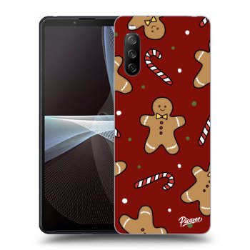 Picasee fekete szilikon tok az alábbi mobiltelefonokra Sony Xperia 10 III - Gingerbread 2