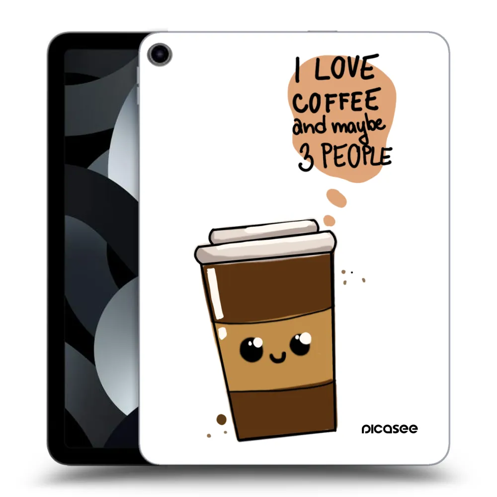 Picasee átlátszó szilikon tok az alábbi táblagépre Apple iPad Pro 11" 2019 (1.gen.) - Cute coffee