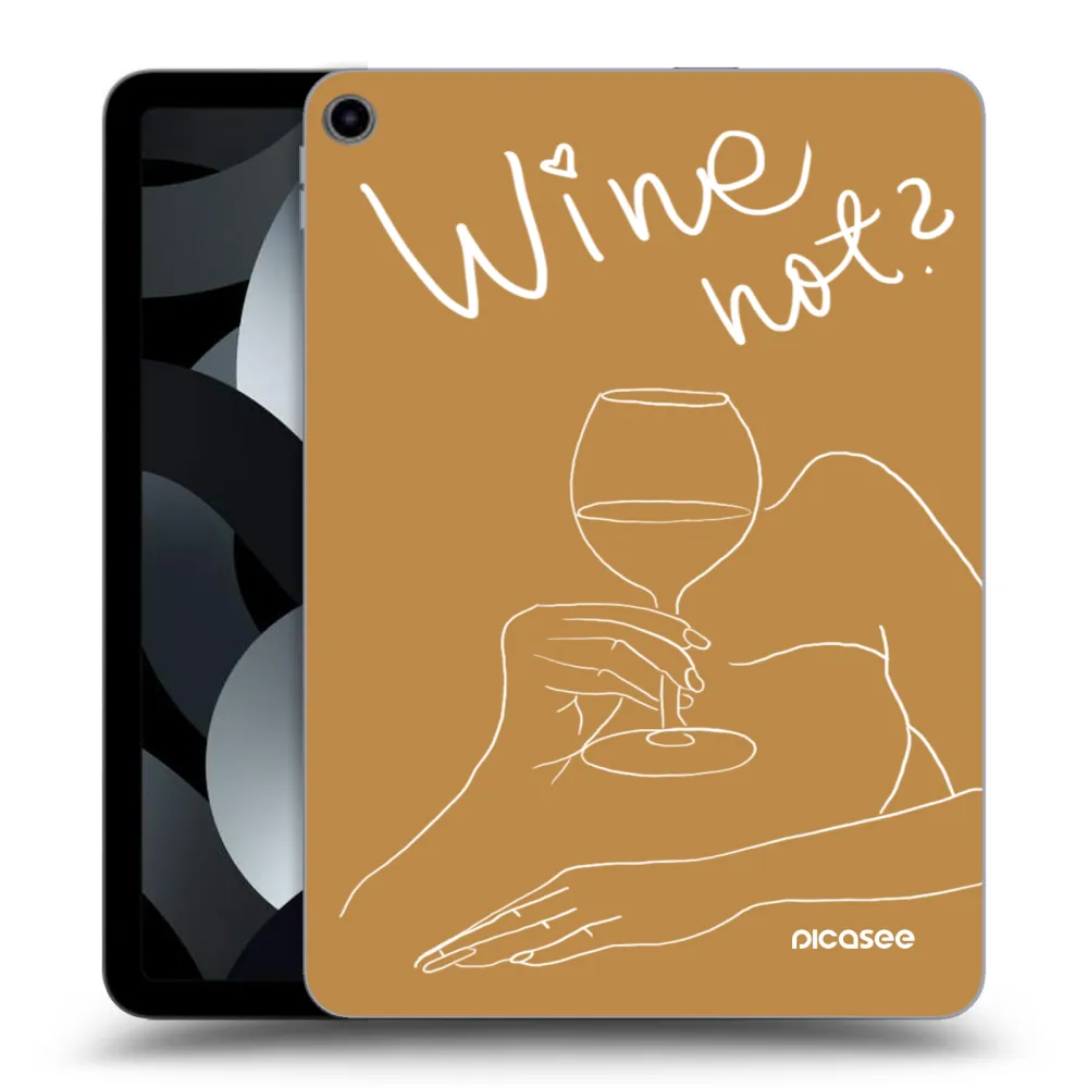 Picasee átlátszó szilikon tok az alábbi táblagépre Apple iPad Pro 11" 2019 (1.gen.) - Wine not