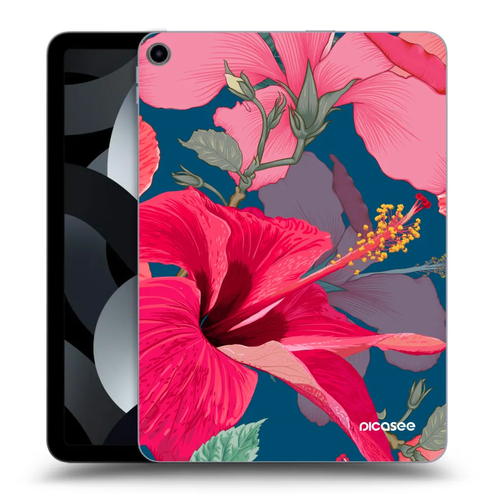 Picasee átlátszó szilikon tok az alábbi táblagépre Apple iPad Pro 11" 2019 (1.gen.) - Hibiscus