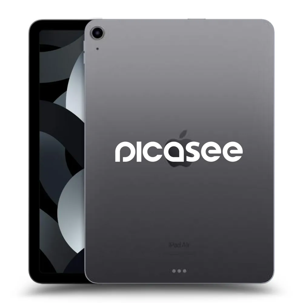 Picasee átlátszó szilikon tok az alábbi táblagépre Apple iPad Pro 11" 2019 (1.gen.) - Picasee - new logo - white
