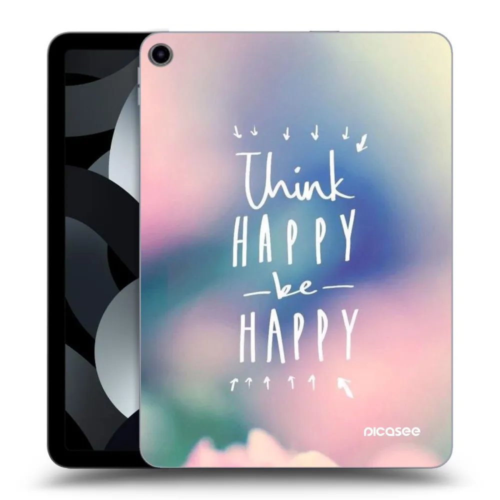 Picasee átlátszó szilikon tok az alábbi táblagépre Apple iPad Pro 11" 2019 (1.gen.) - Think happy be happy