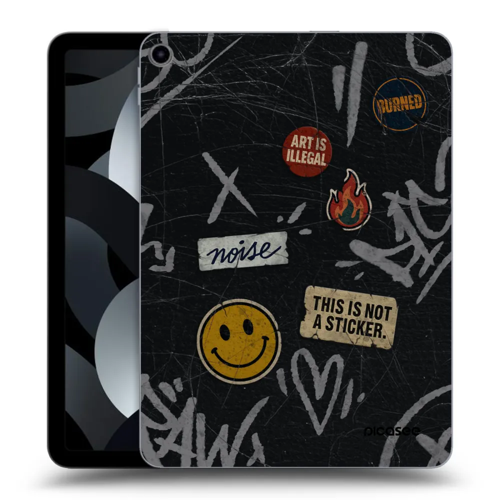 Picasee átlátszó szilikon tok az alábbi táblagépre Apple iPad Pro 11" 2019 (1.gen.) - STICKERS x TAGS