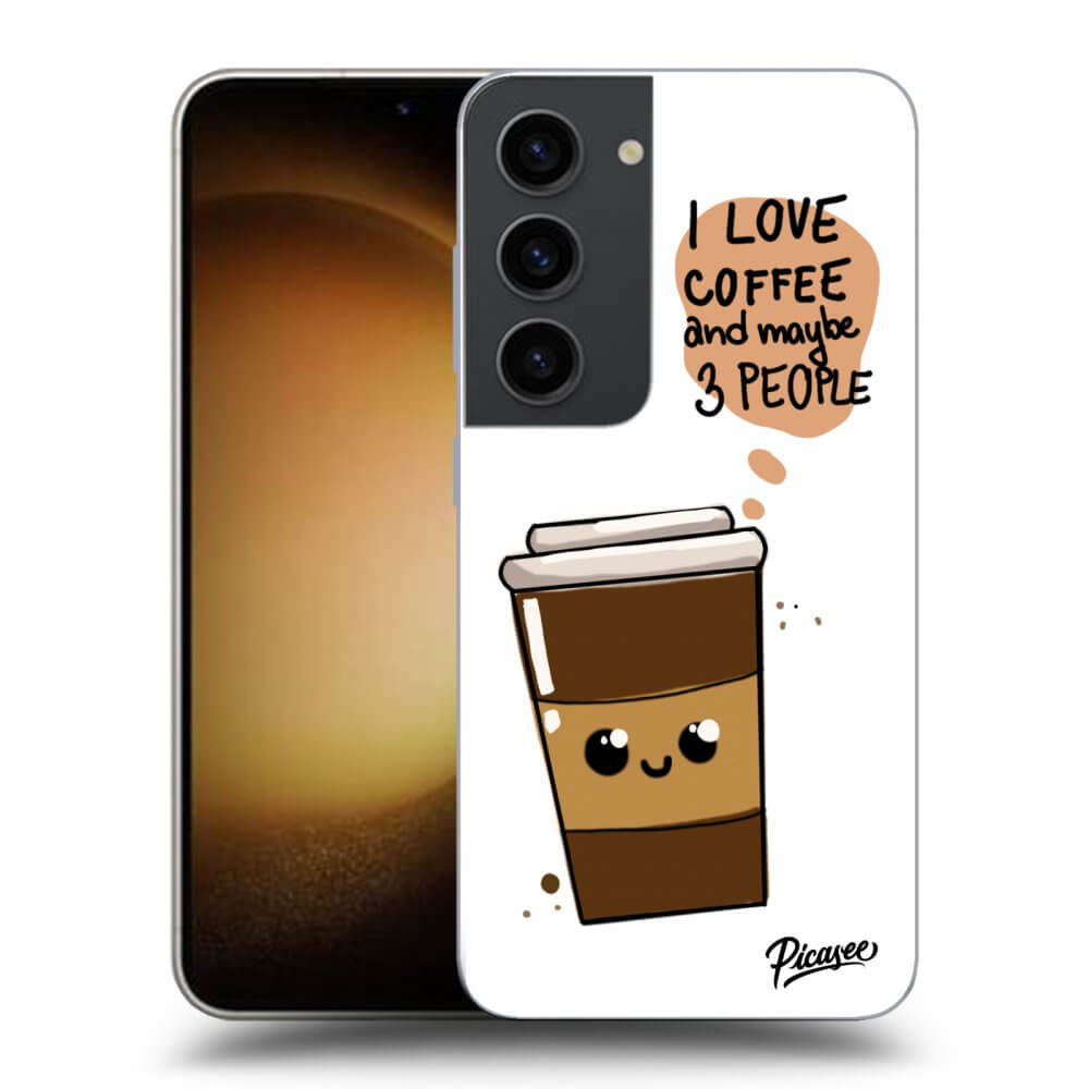 Picasee ULTIMATE CASE Samsung Galaxy S23 5G - készülékre - Cute coffee