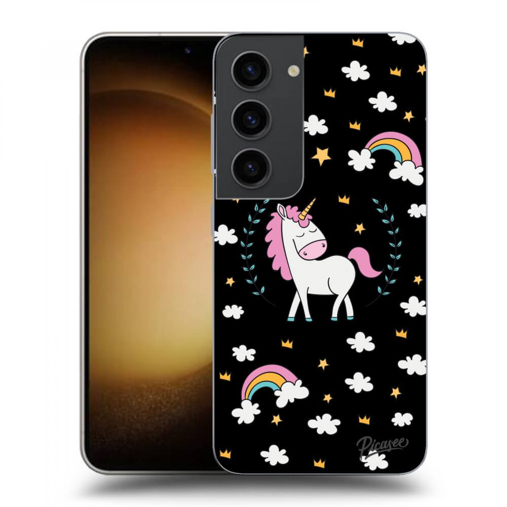 Picasee ULTIMATE CASE Samsung Galaxy S23 5G - készülékre - Unicorn star heaven