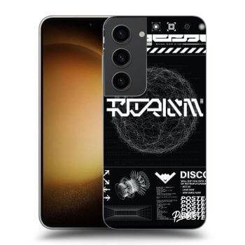 Picasee fekete szilikon tok az alábbi mobiltelefonokra Samsung Galaxy S23 5G - BLACK DISCO