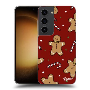 Picasee átlátszó szilikon tok az alábbi mobiltelefonokra Samsung Galaxy S23 5G - Gingerbread 2