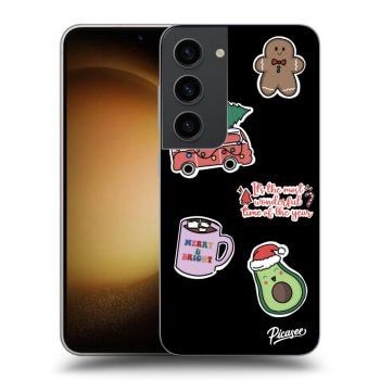 Picasee ULTIMATE CASE Samsung Galaxy S23 5G - készülékre - Christmas Stickers