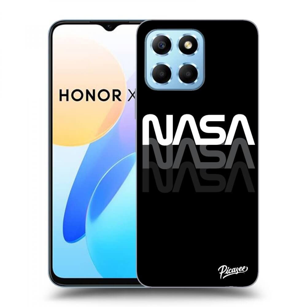 Picasee átlátszó szilikon tok az alábbi mobiltelefonokra Honor X8 5G - NASA Triple