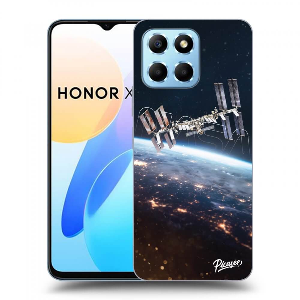 Picasee átlátszó szilikon tok az alábbi mobiltelefonokra Honor X8 5G - Station