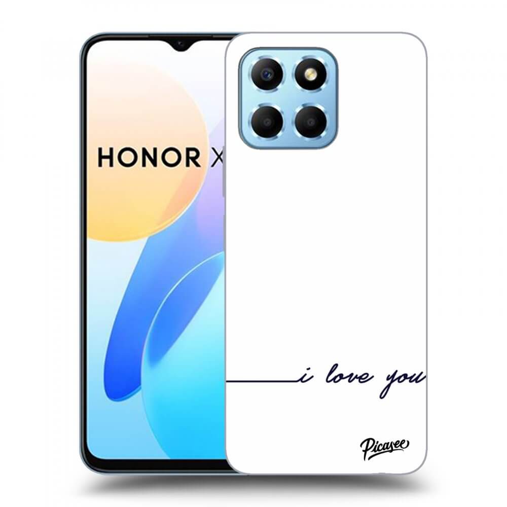 Picasee ULTIMATE CASE Honor X8 5G - készülékre - I love you
