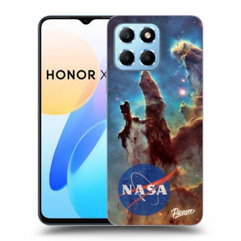 Picasee fekete szilikon tok az alábbi mobiltelefonokra Honor X8 5G - Eagle Nebula